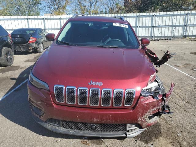 1C4PJLMX1MD150749 - 2021 JEEP CHEROKEE LATITUDE LUX BURGUNDY photo 5