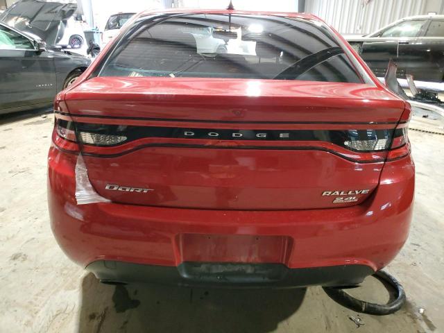 1C3CDFBB2ED902172 - 2014 DODGE DART SXT RED photo 6