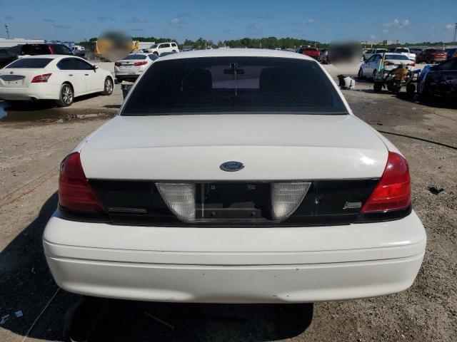 2FABP7BV7BX182781 - 2011 FORD CROWN VICT POLICE INTERCEPTOR WHITE photo 6