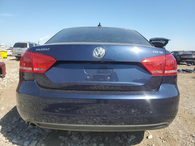 1VWBN7A32EC026324 - 2014 VOLKSWAGEN PASSAT SE BLUE photo 6