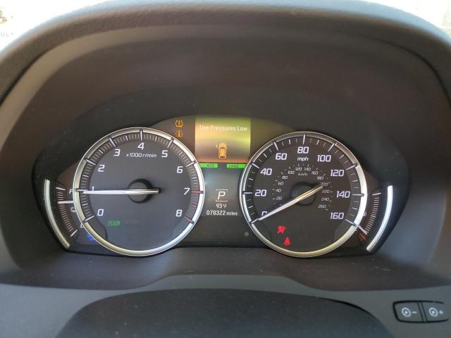 5J8YD7H51JL000316 - 2018 ACURA MDX SPORT HYBRID TECHNOLOGY SILVER photo 9