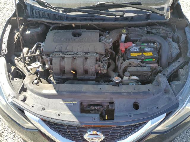3N1AB7AP4JY290742 - 2018 NISSAN SENTRA S შავი ფოტო 11