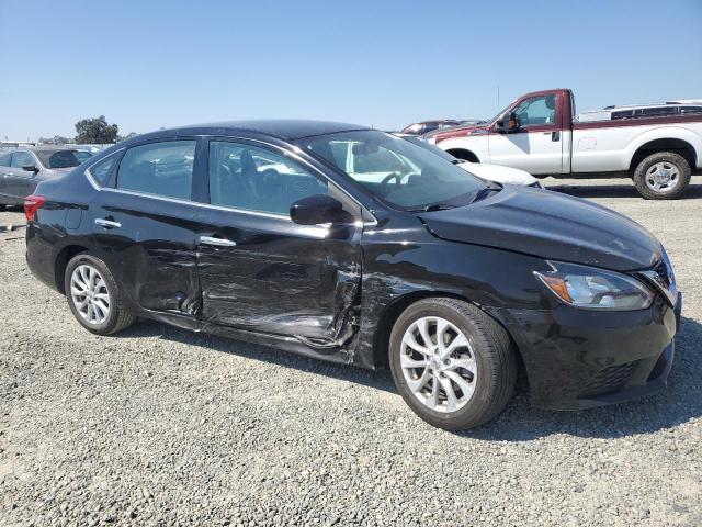 3N1AB7AP4JY290742 - 2018 NISSAN SENTRA S შავი ფოტო 4