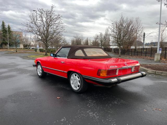 10704412050577 - 1979 MERCEDES-BENZ 450 SL RED photo 3