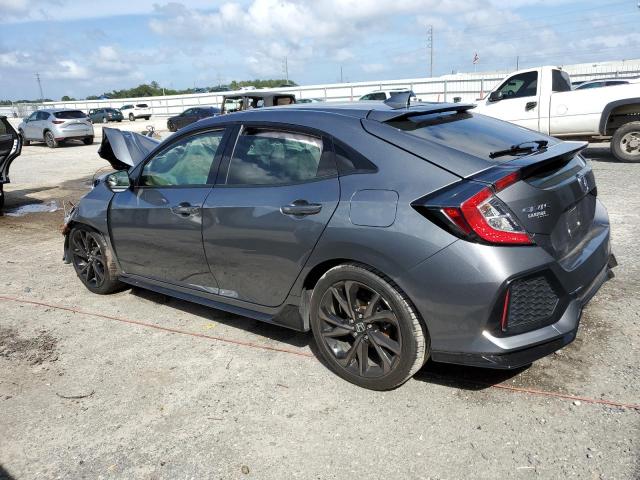 SHHFK7H91JU240160 - 2018 HONDA CIVIC SPORT TOURING GRAY photo 2