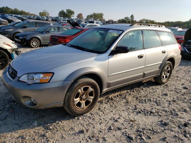 4S4BP61C277321454 - 2007 SUBARU OUTBACK OUTBACK 2.5I SILVER photo 1