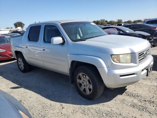 2HJYK16576H536403 - 2006 HONDA RIDGELINE RTL SILVER photo 4