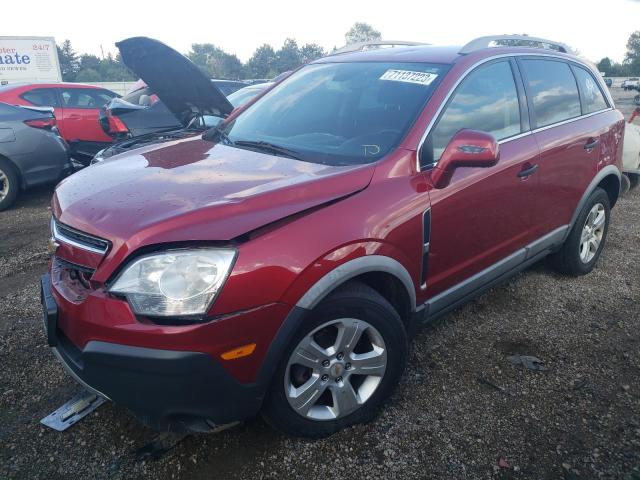 3GNAL2EK8ES674910 - 2014 CHEVROLET CAPTIVA LS მუქწითელი ფოტო 1