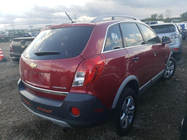 3GNAL2EK8ES674910 - 2014 CHEVROLET CAPTIVA LS მუქწითელი ფოტო 3