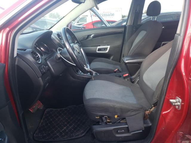 3GNAL2EK8ES674910 - 2014 CHEVROLET CAPTIVA LS მუქწითელი ფოტო 7