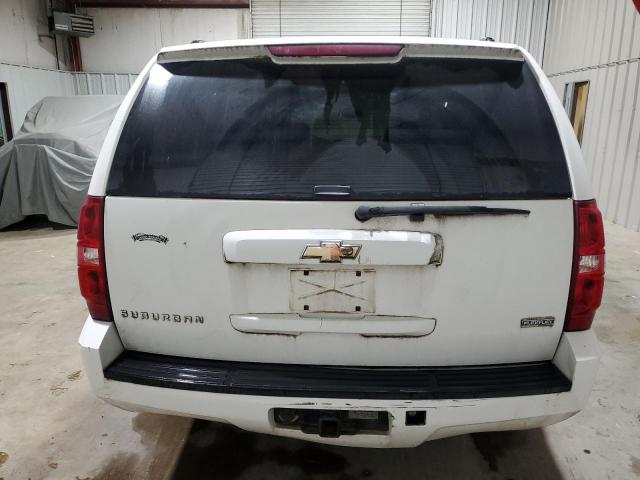 3GNFC16067G160878 - 2007 CHEVROLET SUBURBAN C1500 WHITE photo 6