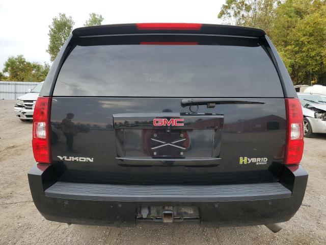 1GKFK13528R272692 - 2008 GMC YUKON HYBRID BLACK photo 6