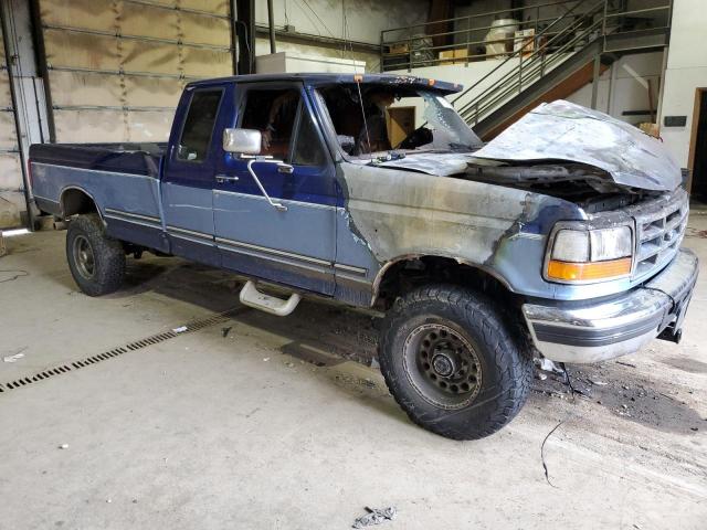 1FTHX26GXTEB53216 - 1996 FORD F250 BLUE photo 4