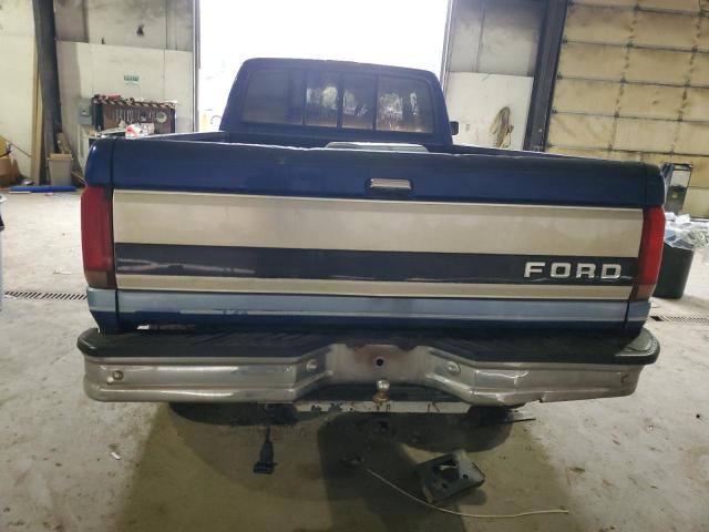 1FTHX26GXTEB53216 - 1996 FORD F250 BLUE photo 6