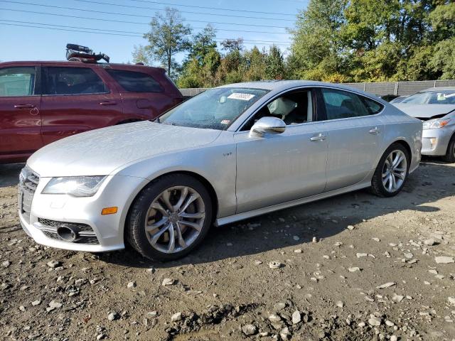 WAU32AFC1DN081272 - 2013 AUDI S7 PRESTIGE SILVER photo 1