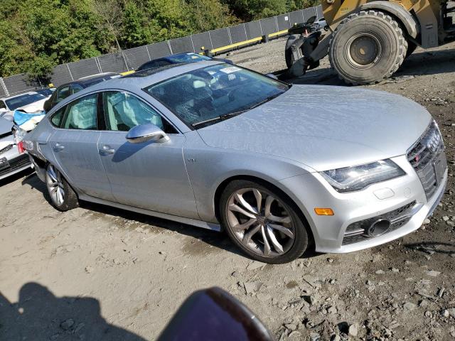 WAU32AFC1DN081272 - 2013 AUDI S7 PRESTIGE SILVER photo 4