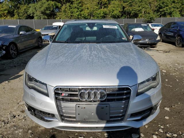 WAU32AFC1DN081272 - 2013 AUDI S7 PRESTIGE SILVER photo 5