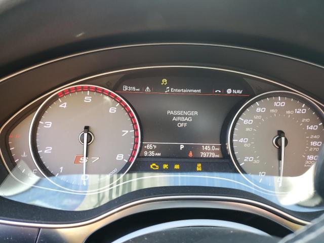 WAU32AFC1DN081272 - 2013 AUDI S7 PRESTIGE SILVER photo 9