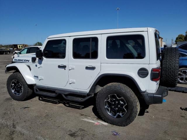 1C4JJXR62MW799672 - 2021 JEEP WRANGLER RUBICON 4XE WHITE photo 2