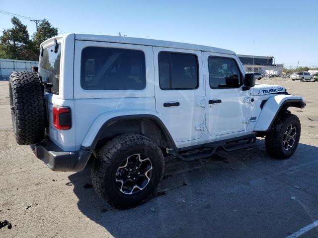 1C4JJXR62MW799672 - 2021 JEEP WRANGLER RUBICON 4XE WHITE photo 3