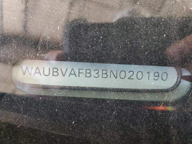 WAUBVAFB3BN020190 - 2011 AUDI A6 PRESTIGE შავი ფოტო 13