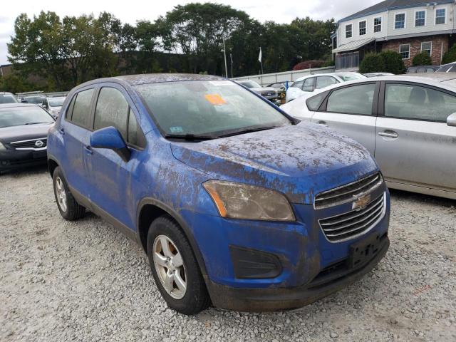 KL7CJPSB7FB066590 - 2015 CHEVROLET TRAX 1LS BLUE photo 4