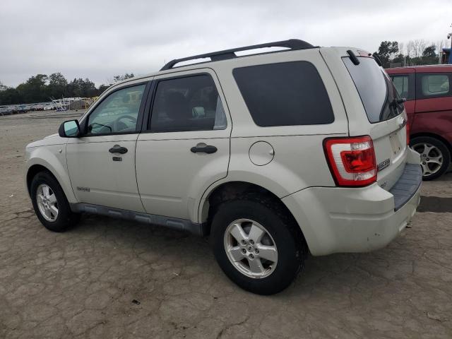 1FMCU03168KC23161 - 2008 FORD ESCAPE XLT BEIGE photo 2