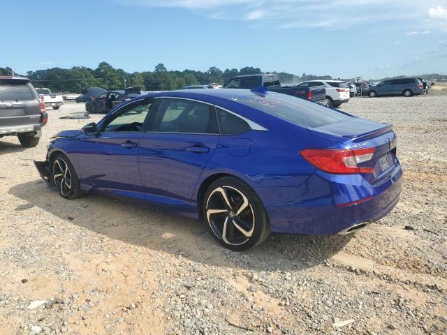 1HGCV1F3XKA098426 - 2019 HONDA ACCORD SPORT أزرق صورة 2