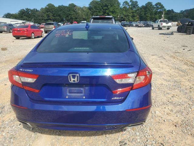 1HGCV1F3XKA098426 - 2019 HONDA ACCORD SPORT أزرق صورة 6