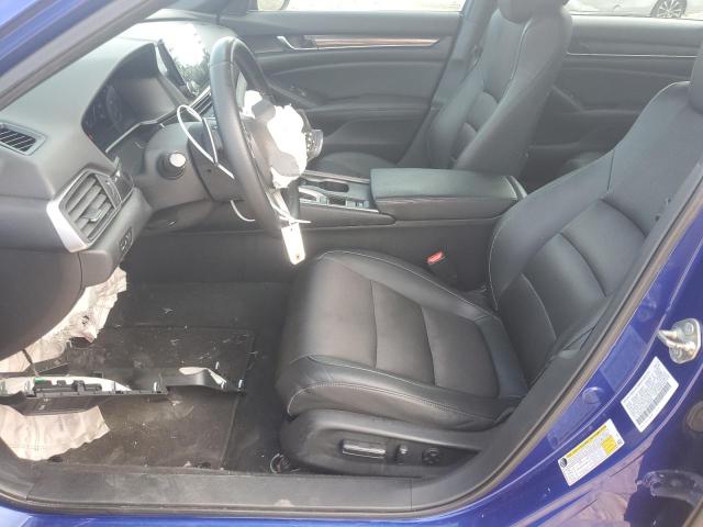 1HGCV1F3XKA098426 - 2019 HONDA ACCORD SPORT أزرق صورة 7
