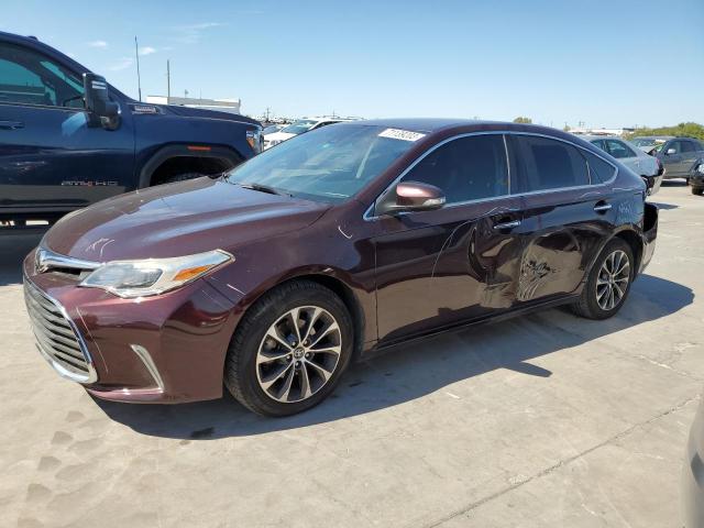 4T1BK1EB0JU284240 - 2018 TOYOTA AVALON XLE BURGUNDY photo 1