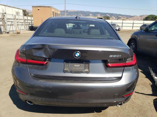 3MW5R1J0XL8B26258 - 2020 BMW 330I CHARCOAL photo 6