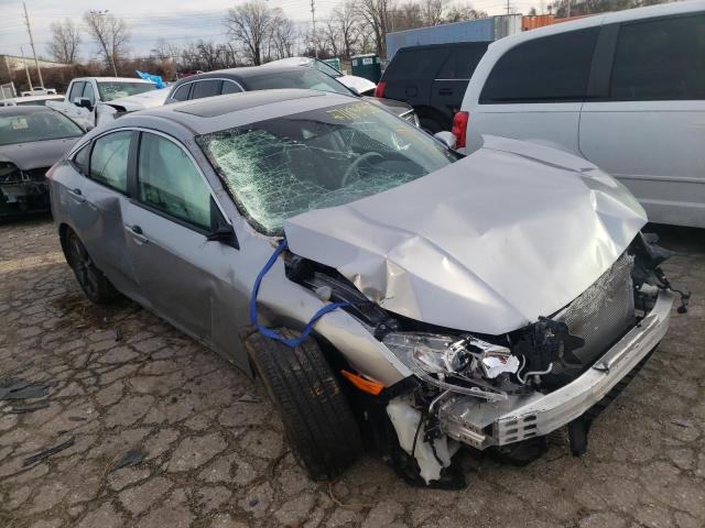 19XFC1F7XLE017007 - 2020 HONDA CIVIC EXL ვერცხლისფერი ფოტო 1