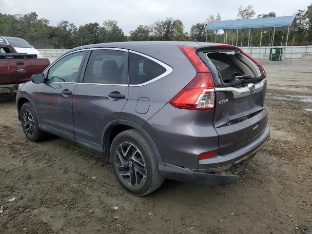 2HKRM3H47GH508158 - 2016 HONDA CR-V SE GRAY photo 2