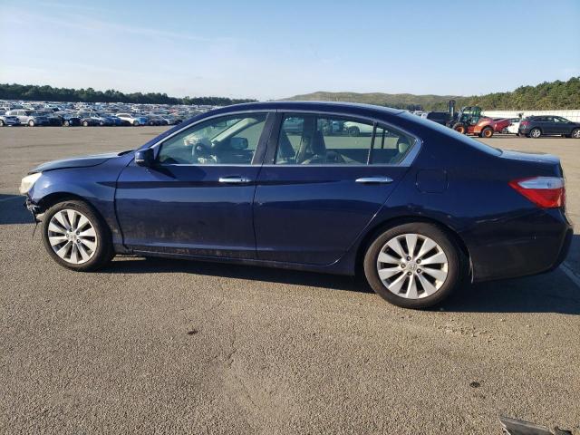 1HGCR2F7XDA129383 - 2013 HONDA ACCORD EX BLUE photo 2