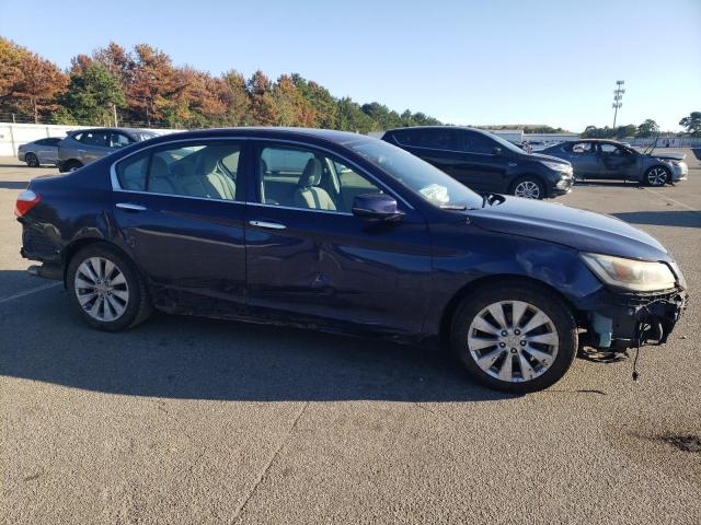 1HGCR2F7XDA129383 - 2013 HONDA ACCORD EX BLUE photo 4