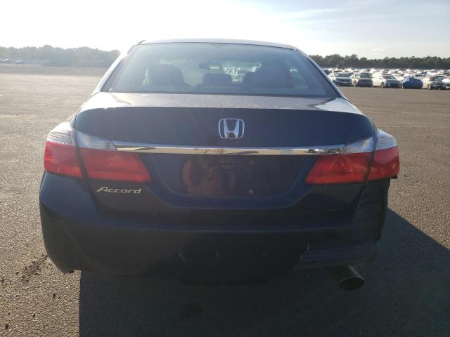 1HGCR2F7XDA129383 - 2013 HONDA ACCORD EX BLUE photo 6