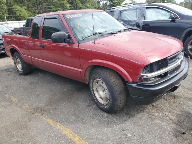 1GCCS19W728133752 - 2002 CHEVROLET S TRUCK S10 RED photo 4