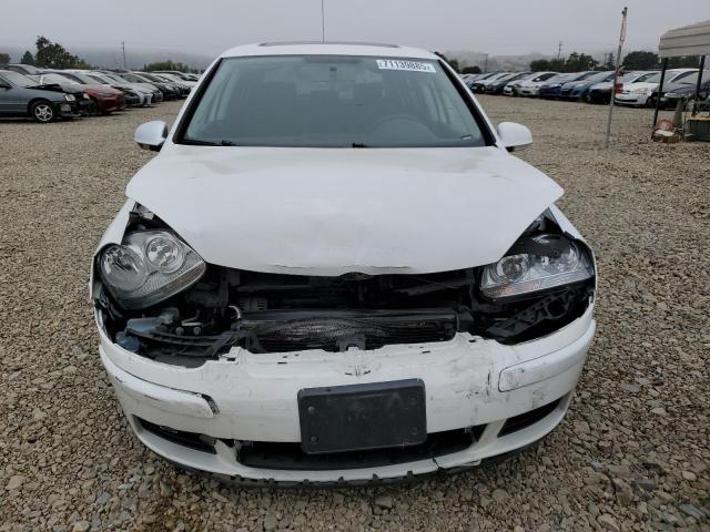 WVWDB71K09W138149 - 2009 VOLKSWAGEN RABBIT WHITE photo 5