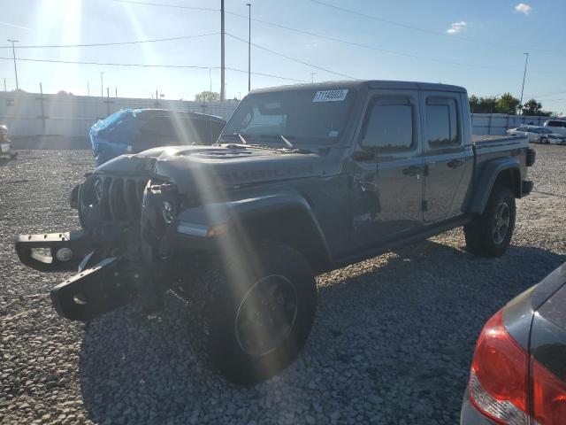 1C6JJTBG2PL529656 - 2023 JEEP GLADIATOR RUBICON GRAY photo 1