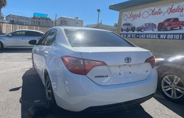 2T1BURHE4KC168413 - 2019 TOYOTA COROLLA L Beyaz fotoğraf 3