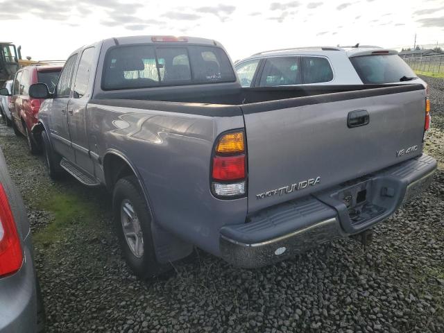 5TBBT4413YS060334 - 2000 TOYOTA TUNDRA ACCESS CAB GRAY photo 2