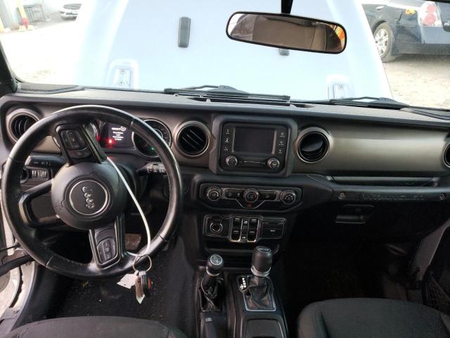 1C4HJXDG8KW518664 - 2019 JEEP WRANGLER U SPORT ვერცხლისფერი ფოტო 8