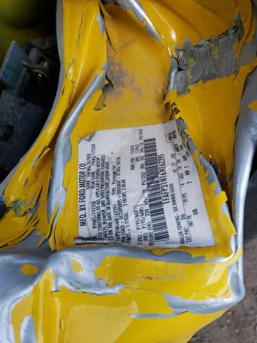 1FAFP31N16W162295 - 2006 FORD FOCUS ZX3 YELLOW photo 12