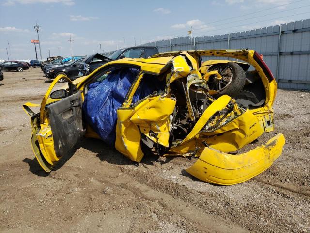 1FAFP31N16W162295 - 2006 FORD FOCUS ZX3 YELLOW photo 2