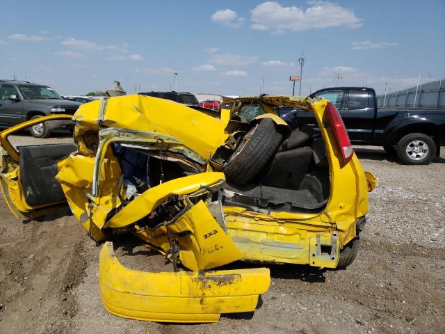 1FAFP31N16W162295 - 2006 FORD FOCUS ZX3 YELLOW photo 6