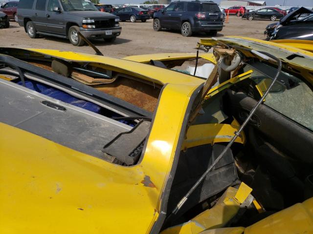 1FAFP31N16W162295 - 2006 FORD FOCUS ZX3 YELLOW photo 8