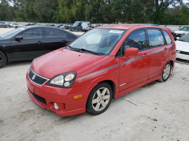 JS2RC61H655303404 - 2005 SUZUKI AERIO SX RED photo 1