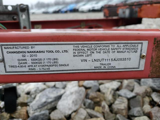 LN2UP1115A1053510 - 2010 HAUL TRAILER RED photo 10