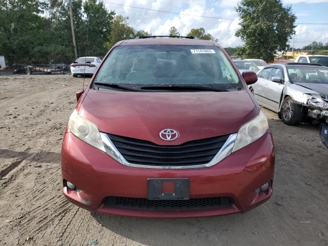 5TDKK3DC6BS117395 - 2011 TOYOTA SIENNA LE RED photo 5